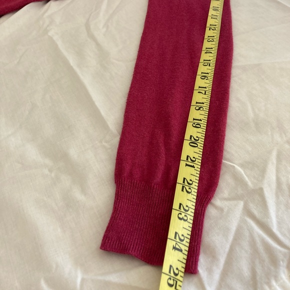 Red Sequined Button Up Cardigan - Picture 4 of 5